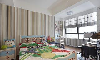 简约风格三居室110平米儿童房儿童床图片