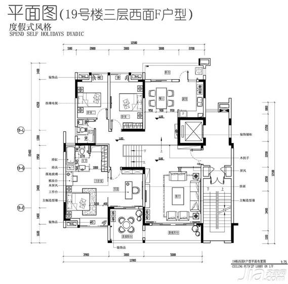 东南亚风格,大户型,四房以上装修,豪华型装修,