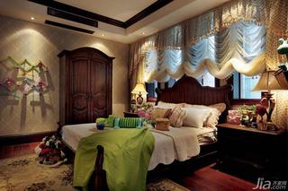 地中海风格别墅奢华富裕型儿童房床头柜图片