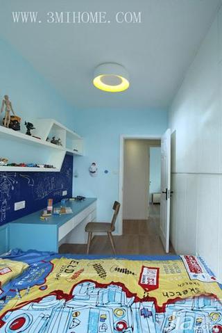 三米设计北欧风格20万以上80平米儿童房设计图纸