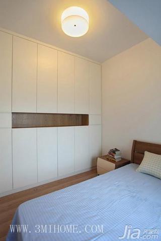 三米设计北欧风格20万以上80平米卧室衣柜装潢