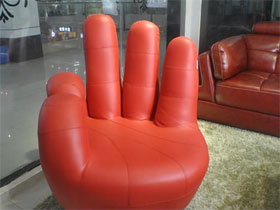 时尚个性OK手指单座沙发