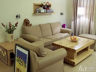混搭风格小户型3万以下60平米客厅沙发效果图