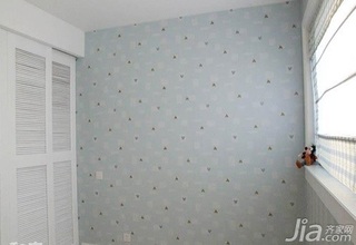 新古典风格二居室经济型70平米壁纸新房设计图纸