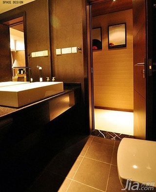 欧式风格二居室富裕型110平米卫生间洗手台新房家居图片