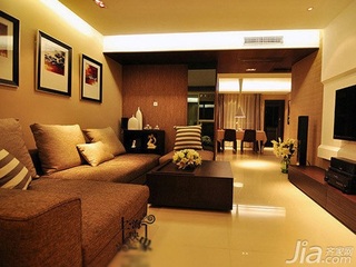 欧式风格二居室富裕型110平米客厅沙发新房家居图片
