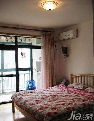 中式风格别墅富裕型110平米卧室床婚房设计图纸