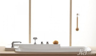日式风格一居室富裕型90平米卫生间洗手台新房设计图