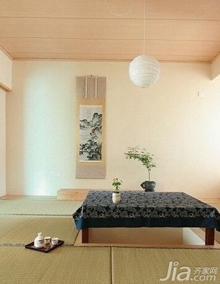 日式风格复式富裕型80平米新房家装图