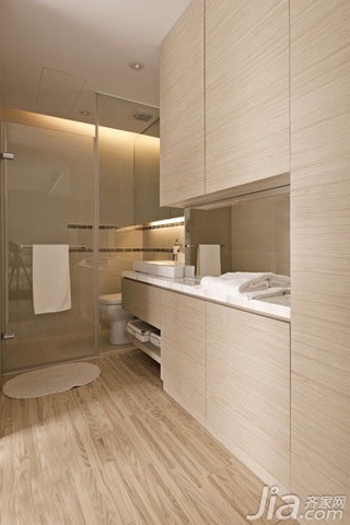 二居室5-10万卫生间浴室柜效果图