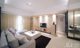 简约风格二居室5-10万60平米玄关沙发新房家装图片