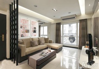 中式风格二居室5-10万60平米玄关沙发新房家居图片