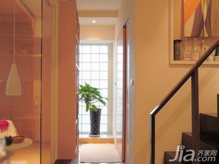 简约风格复式10-15万70平米客厅楼梯新房家装图