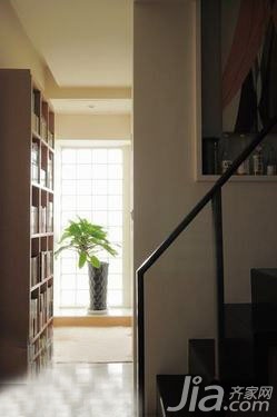 简约风格复式10-15万70平米客厅楼梯新房家居图片