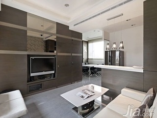 日式风格二居室5-10万50平米客厅沙发新房家居图片