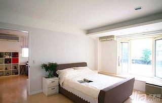 美式乡村风格一居室5-10万50平米客厅床头柜图片