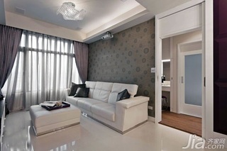 简约风格二居室简洁3万以下60平米玄关沙发新房家装图片