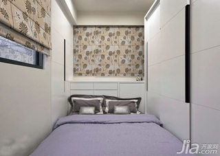 简约风格二居室简洁3万以下60平米玄关床新房家装图