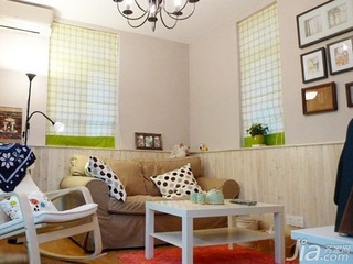 宜家风格一居室经济型客厅沙发图片