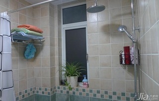 宜家风格一居室经济型卫生间装修图片