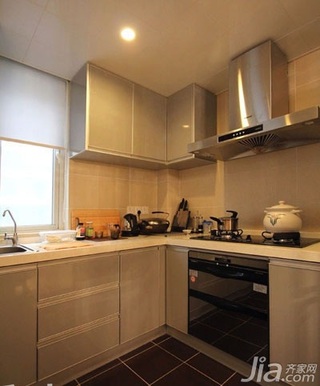 二居室5-10万80平米厨房橱柜设计图纸