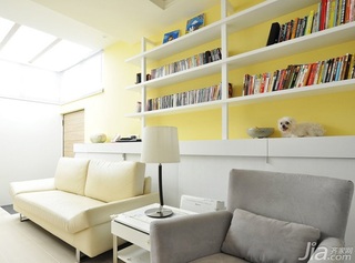田园风格复式5-10万70平米客厅沙发新房家装图片