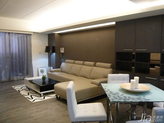 简约风格四房简洁10-15万100平米客厅沙发新房设计图