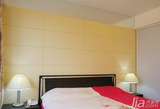 简约风格复式舒适豪华型140平米以上玄关床新房家装图片