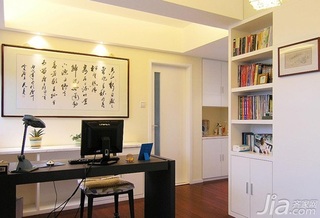 简约风格复式简洁豪华型140平米以上玄关书桌新房家居图片