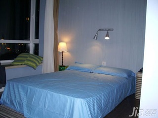 田园风格一居室简洁5-10万70平米卧室床效果图