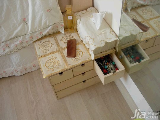 二居室装修,玄关,客厅,餐厅,卧室,厨房,卫浴间,简约风格,其他,新房装修,50平米装修,40平米装修,5-10万装修,富裕型装修,床头柜