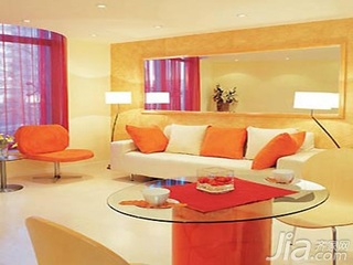 简约风格小户型3万以下40平米客厅沙发效果图