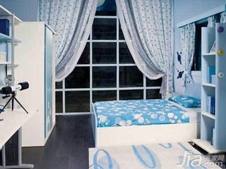 简约风格一居室可爱3万以下50平米儿童房儿童床效果图