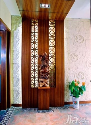 中式风格二居室5-10万80平米装修图片