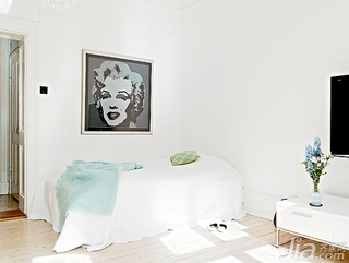 欧式风格复式15-20万100平米卧室床新房家装图