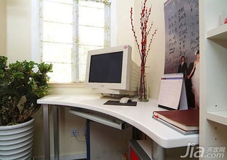 日式风格一居室3万以下60平米书桌新房设计图