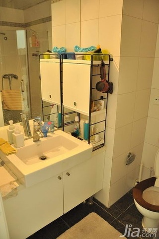日式风格一居室3万以下60平米洗手台新房家装图片