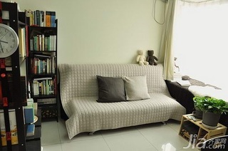 日式风格一居室3万以下60平米飘窗沙发新房家装图