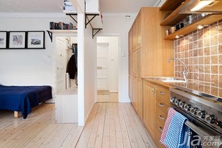 简约风格一居室3万以下50平米厨房装修图片