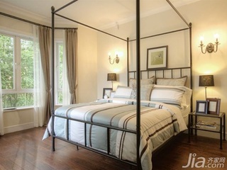 欧式风格四房以上豪华型140平米以上卧室床新房设计图纸
