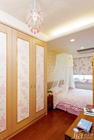 简约风格二居室5-10万60平米卧室衣柜设计