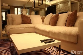 简约风格二居室5-10万70平米客厅沙发新房设计图