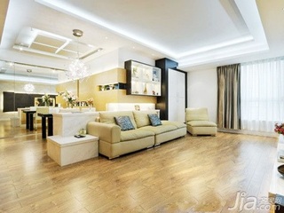简约风格二居室10-15万90平米客厅沙发新房家居图片