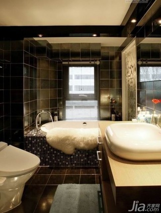 简约风格跃层5-10万70平米浴室柜新房设计图纸