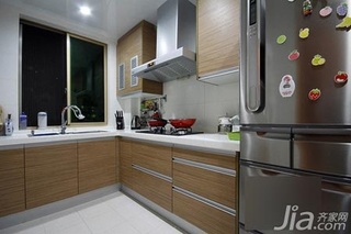 简约风格四房简洁豪华型100平米厨房橱柜新房设计图纸