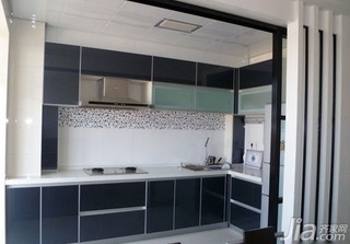 中式风格四房5-10万120平米厨房橱柜新房设计图纸