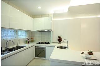 简约风格四房10-15万90平米厨房橱柜新房设计图