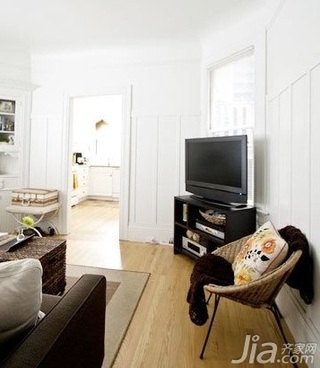 欧式风格二居室10-15万70平米电视柜新房家居图片