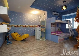 简约风格复式可爱10-15万140平米以上儿童房儿童床新房家居图片