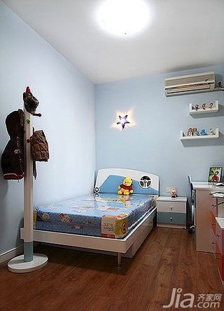 简约风格四房10-15万140平米以上儿童房儿童床新房设计图